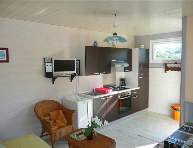 Cuisine - Location Gite 2/3 Personnes - Plomodiern