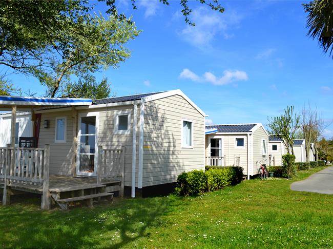 MOBIL HOME A Bis - 4/6 personnes - Camping Kervella Plomodiern - Camping Finistère - Camping Ker Vella Plomodiern