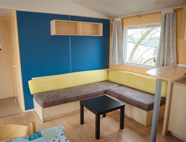 Mobil-home D - Séjour