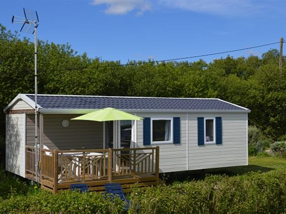 Mobil-home 3 chambres type C - Camping Finistère - Camping Ker Vella Plomodiern