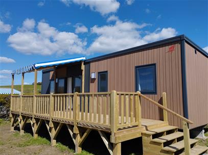 MOBIL HOME PREMIUM VUE MER 3 Chambres PLOMODIERN  SAINT NIC PENTREZ - Camping Finistère - Camping Ker Vella Plomodiern