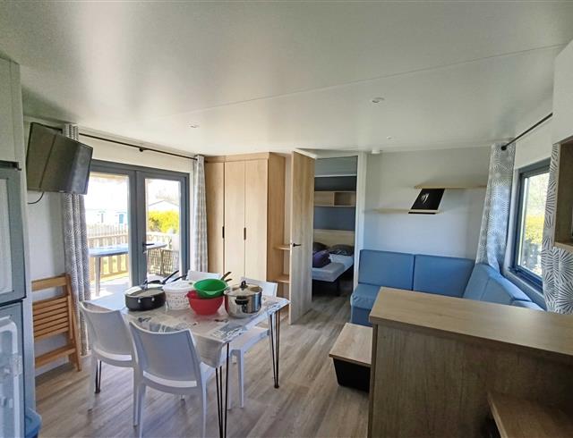 MOBIL HOME PREMIUM VUE MER 3 Chambres PLOMODIERN  SAINT NIC PENTREZ