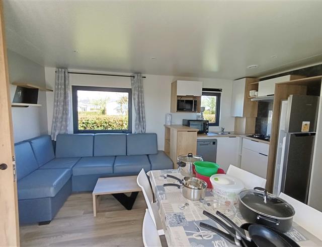 MOBIL HOME PREMIUM VUE MER 3 Chambres PLOMODIERN  SAINT NIC PENTREZ