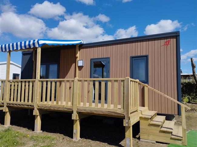 MOBIL HOME PREMIUM VUE MER 3 Chambres PLOMODIERN  SAINT NIC PENTREZ - Camping Finistère - Camping Ker Vella Plomodiern